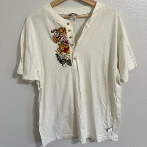 Winnie the Pooh Disney Embroidered T-Shirt Lot of Three